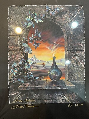 #ad Magic by Ora Tamir Signed 5 250 Giclee Print Surrealist Art Matted Framed $95.00