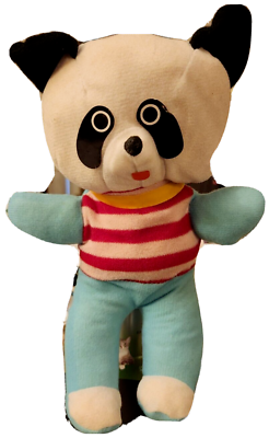 #ad Vintage Deville Brand Classic Toy Plush Stuffed Animal Striped Shirt Teddy Bear $17.97