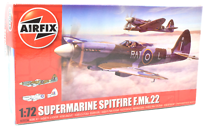 #ad Airfix Supermarine Spitfire F.Mk.22 1:72 Scale Plastic Model Kit A02033A $14.99
