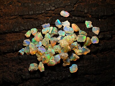 #ad Cut Grade Opal Rough Lot AAA Grade 10 Pieces Large Size Ethiopian Welo Opal Raw $11.99