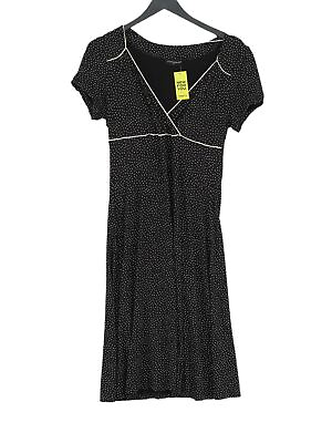 #ad VIVE MARIA Women#x27;s Midi Dress M Black Viscose with Elastane A Line GBP 19.70