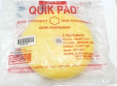 #ad #ad 890081WD Presta Quik Pad Doubleside 6quot; Yellow Wool Free Shipping Free Returns $38.71
