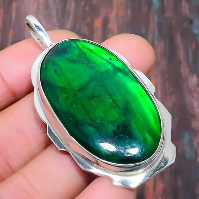 #ad Green Labradorite Gemstone Handmade Gift Jewelry Pendant 2.36quot; A484 $8.99