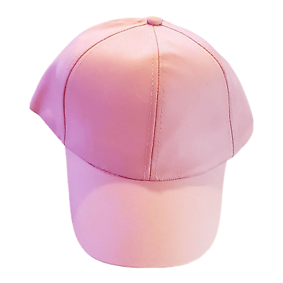 #ad Woman#x27;s Pink Baseball Cap One Size Adjustable Lightweight $10.50