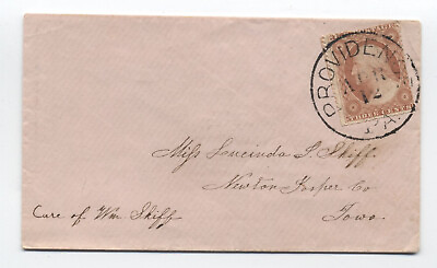 #ad c1860 Providence PA #26 cover sans serif CDS S.4352 $11.99