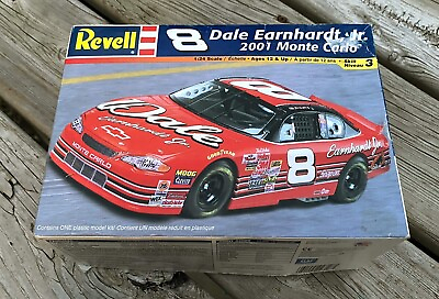 #ad Revell #8 Dale Earnhardt Jr. 2001 Monte Carlo Scale 1:24 Model #852358 Open Box $20.67