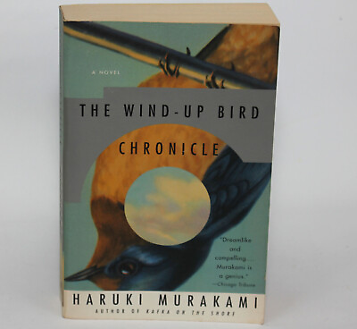#ad HARUKI MURAKAMI The Wind Up Bird Chronicle VINTAGE 1998 1st TPB John Gall cover $19.00