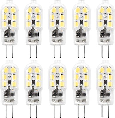 #ad G4 LED Bulb 12V 20W Halogen Bulb 6000K Daylight White Light Bulbs for Landscape $23.76