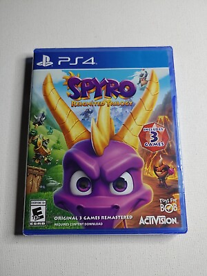 #ad Spyro Reignited Trilogy Sony PlayStation 4 New Sealed $12.99