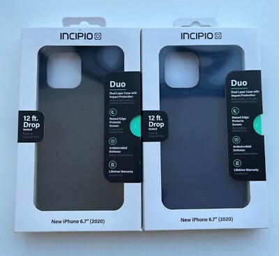 #ad Incipio DUO Dual Layer Drop Protection Case for Apple iPhone 12 Pro Max $9.99