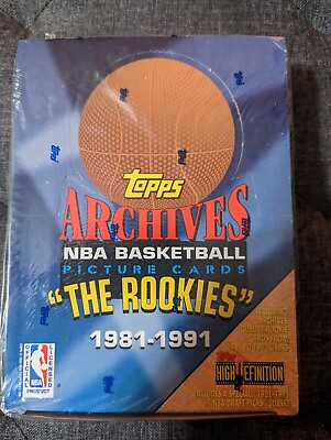#ad BRAND NEW SEALED 1993 Topps Archives quot;The Rookiesquot; 1981 1991 Basketball Box $99.00