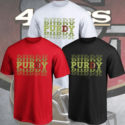 #ad HOT Brock Purdy T Shirt San Francisco Football Team Sport Gift Fan S 5XL $19.99