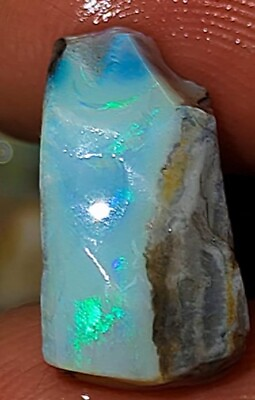 #ad Australia Opal Loose Gemstones Weight 7.80 Carat Weight 17X9X7 MM Blue Fire Opal $390.00
