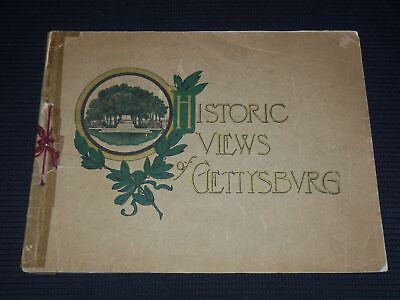 #ad 1912 HISTORIC VIEWS OF GETTYSBURG SOFTCOVER BOOK GREAT PHOTOS J 7928 $60.00