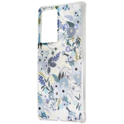 #ad Rifle Paper Co. Hard Case for Samsung Galaxy Note20 Ultra 5G Garden Party Blue $10.99