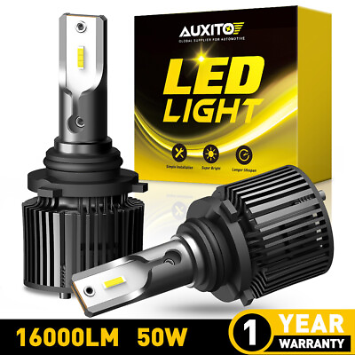 #ad 9006 HB4 LED Headlight Bulb 90W Power CANbus X2 Conversion Kit Hi Lo Beam White $20.99