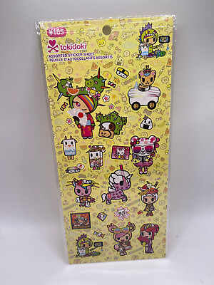 #ad Brand New Japanese Tokidoki Kawaii All Stars Yellow Sticker 4quot; by 9quot; $6.00
