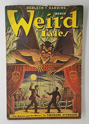 #ad Weird Tales March 1949 VG Pulp Matt Fox Cover GBP 70.00