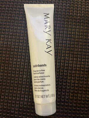 #ad Mary Kay Satin Hands Fragrance Free Hand Softener DISCONTINUED $19.95