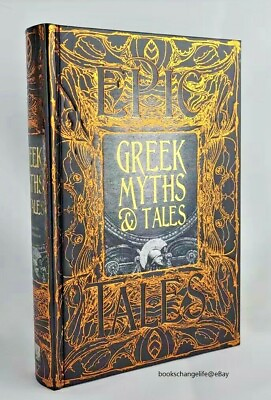 #ad GREEK MYTHS amp; TALES Epic Mythology Gothic Fantasy Deluxe Hardcover Brand NEW $22.48