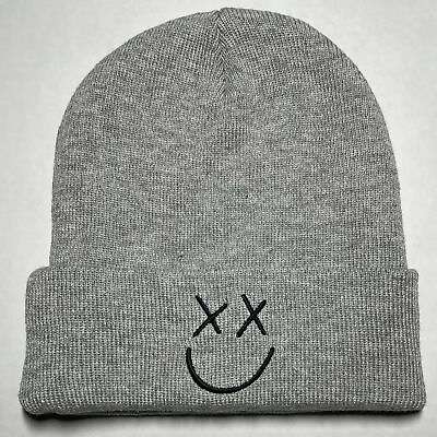 #ad X Face Embroidered HIGH QUALITY Acrylic Beanie $14.99