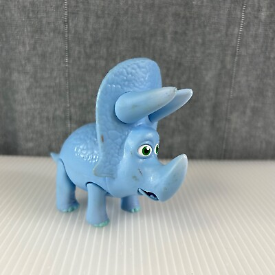 #ad Dianey Pixar The Good Dinosaur Blue Triceritops 3quot; Inch Action Figure Tomy $1.00