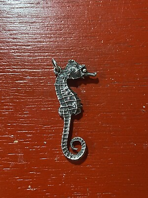 #ad James Avery Retired Seahorse Charm Sterling Silver Rare Collectible Vintage 3D $299.99