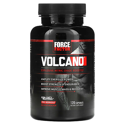 #ad Volcano Explosive Nitric Oxide Booster 120 Capsules $25.69