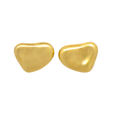 #ad Tiffany amp; Co. Elsa Peretti 18k Yellow Gold Bean Design Studs $919.00