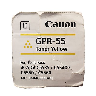 #ad Canon GPR 55 Yellow Toner imageRUNNER Advance C5535 C5540 C5550 C5560 0484C003AB C $179.99
