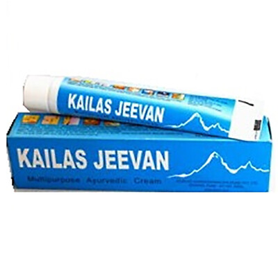 #ad Kailas Jeevan Herbal Remedy tube 20g wound burns piles $7.50