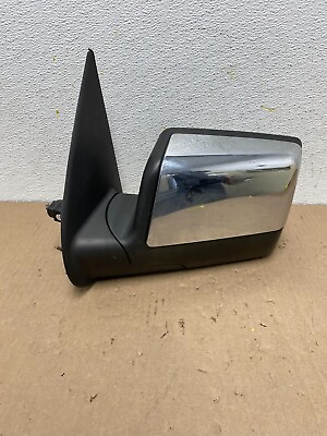 #ad 2006 to 2010 Ford Explorer Left Driver Chrome View Door Mirror 9202N OEM DG1 $40.90