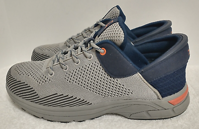 #ad Zeba Steel Navy Hands Free Grey Blue Slip On Walking Shoes Men’s Size 11 W $50.99