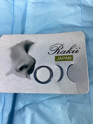 #ad Raki 16GvSteel HINGED 1.0mm Nose Ring Tragus Cartilage $19.95