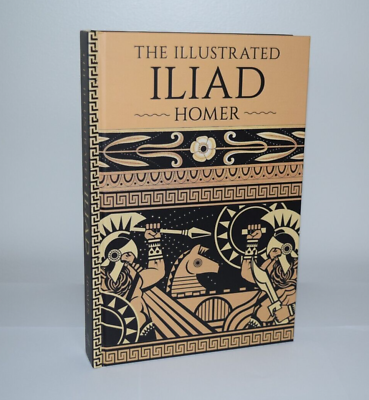 #ad NEW Iliad by Homer Illustrated Deluxe Hardcover Gift $19.61