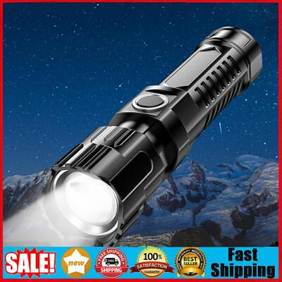 #ad Bright Torch 3 Modes Handheld Flashlight Rechargeable for Fishing Mountaineering $8.29