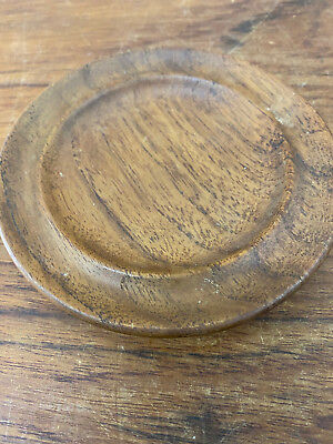 #ad Mid Century Danish Artform Siam Teak Wood Small Vintage Bowl Denmark $28.99