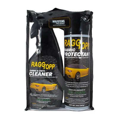 #ad RAGGTOPP Convertible top fabric Vinyl cleaner Fabric Protectant $41.95
