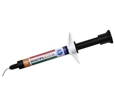 #ad SHOFU Beautifil Kids SA Light Cured Self Adhesive Flowable 2.2g Syringe 5 Tips $42.95