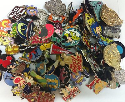#ad Disney Pins lot 50 Free Shipping US Seller 100% Tradable Hidden Mickeys included $34.88