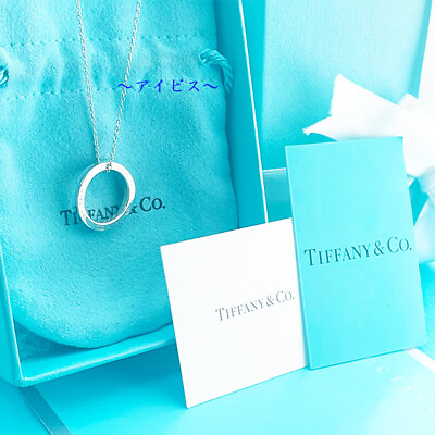 #ad Gift Wrapping Tiffany Circle Necklace $388.22