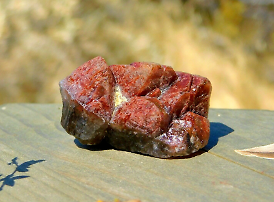 #ad Super 7 Crystal Cluster Rare Melody Stone Red Hematite Capped for Chakra Healing $65.00