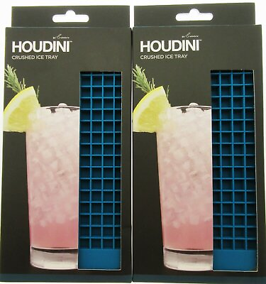 #ad Ice Tray lot Mini Cubes Flexible By Houdini $23.66