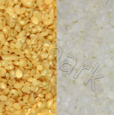 #ad White Yellow 100% Filtered Beeswax Pastilles Pellets Granules Cosmetic Grade A $47.89