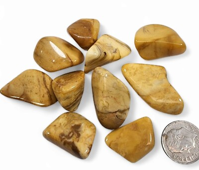 #ad Yellow Jasper Polished Stones 40.5 grams $4.99