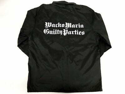 #ad WACKO MARIA #19 23AW JACKET Heaven Tokyo Jacket Old English Black Size $352.00