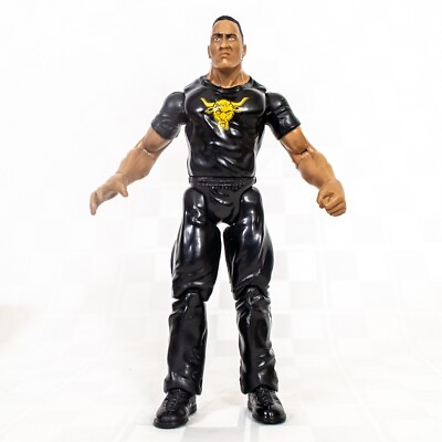 #ad VTG The Rock WWE WWF Titan Tron Live 7quot; Articulated Action Figure Jakks Pacific $11.99