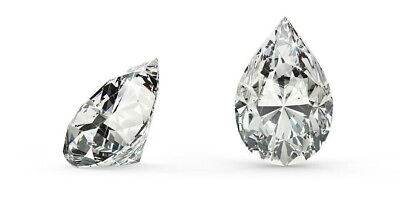 #ad Captivating 1 CT Pear Cut CVD Loose Diamond D Color Lab Grown Luxury A11 $75.00