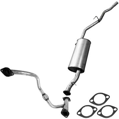 #ad Y Pipe Flex Muffler Tail Pipe Exhaust System Kit fits: 2000 2002 Xterra 3.3L $279.74