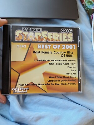#ad Sound Choice Star Series Best of 2001 Female Country SC 2343 CDG $16.99